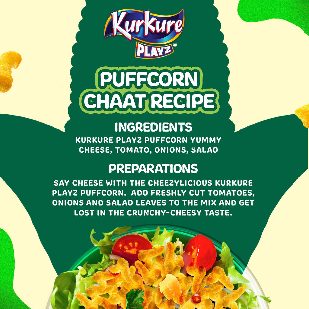 Kurkure Playz Puffcorn Yummy Cheese