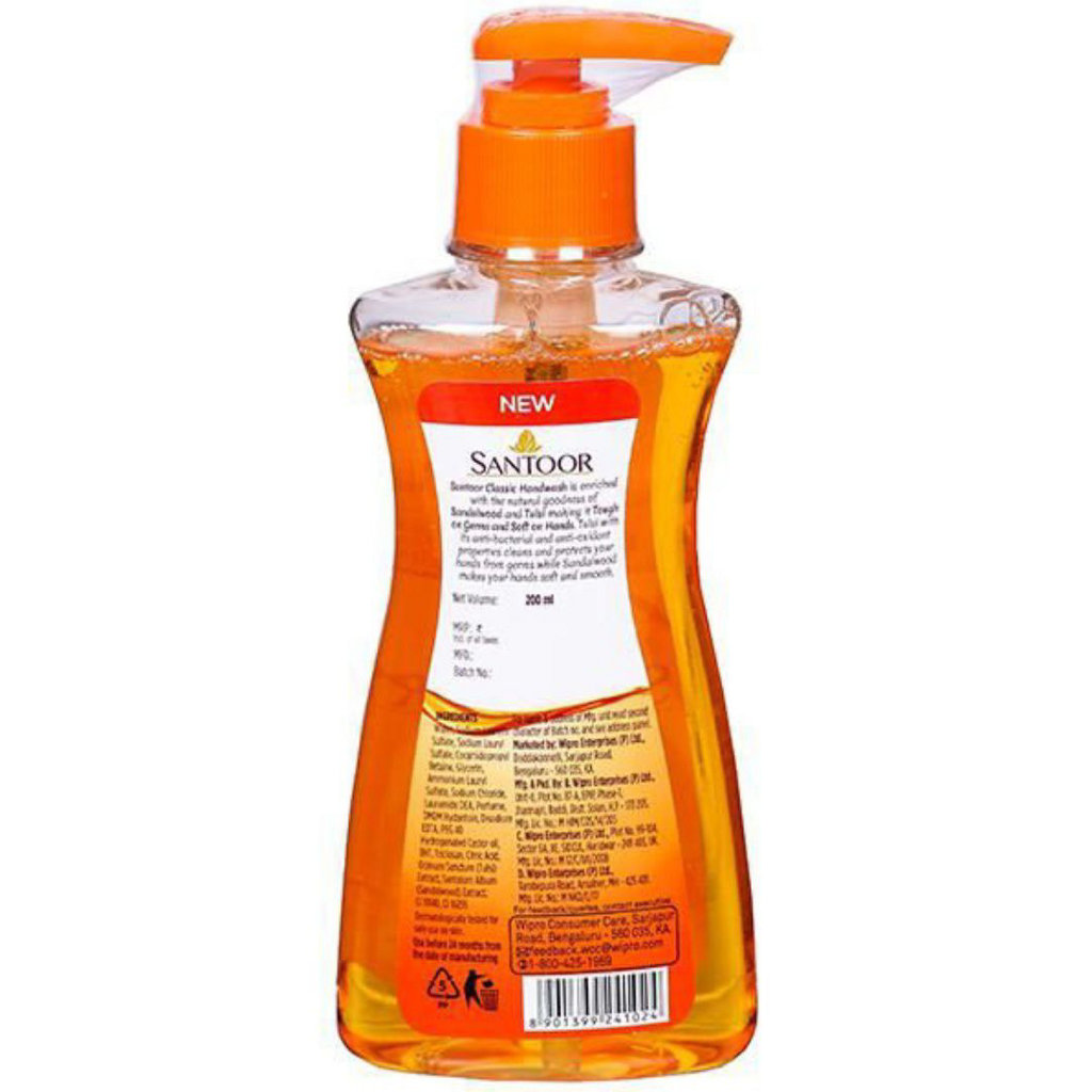 Santoor Handwash Classic
