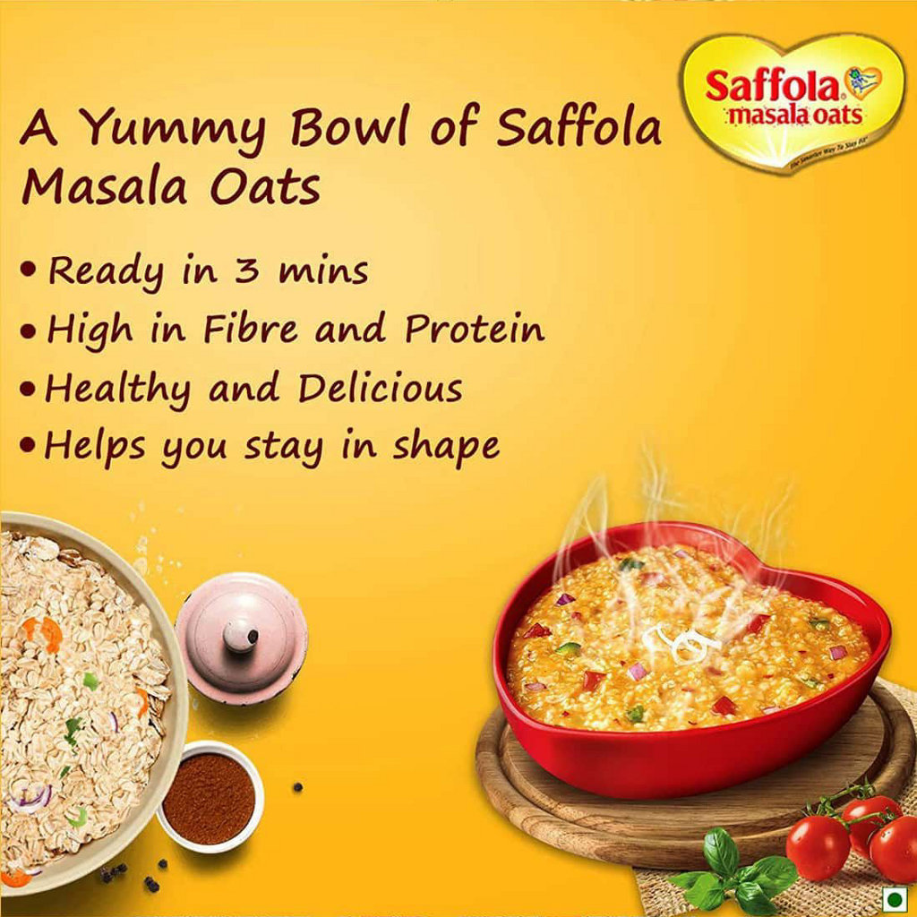 Saffola Masala Oats Veggie Twist