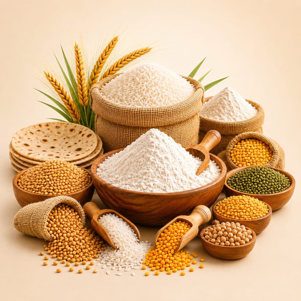 Rice, Atta & Grains